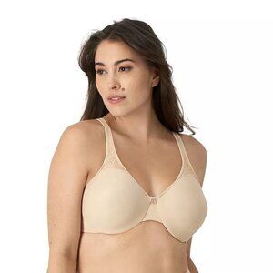 Women's Passion For Comfort Minimizer Underwire Bra Beige NWOT 38DD